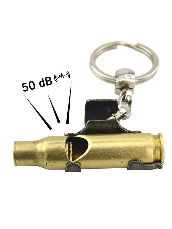 METAL ANAHTARLIKJOAK METAL MERMİ KOVAN DÜDÜKLÜ ANAHTARLIK