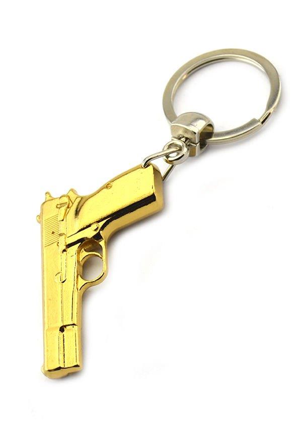 METAL ANAHTARLIKJOAK TABANCA METAL ANAHTARLIK GOLD RENK