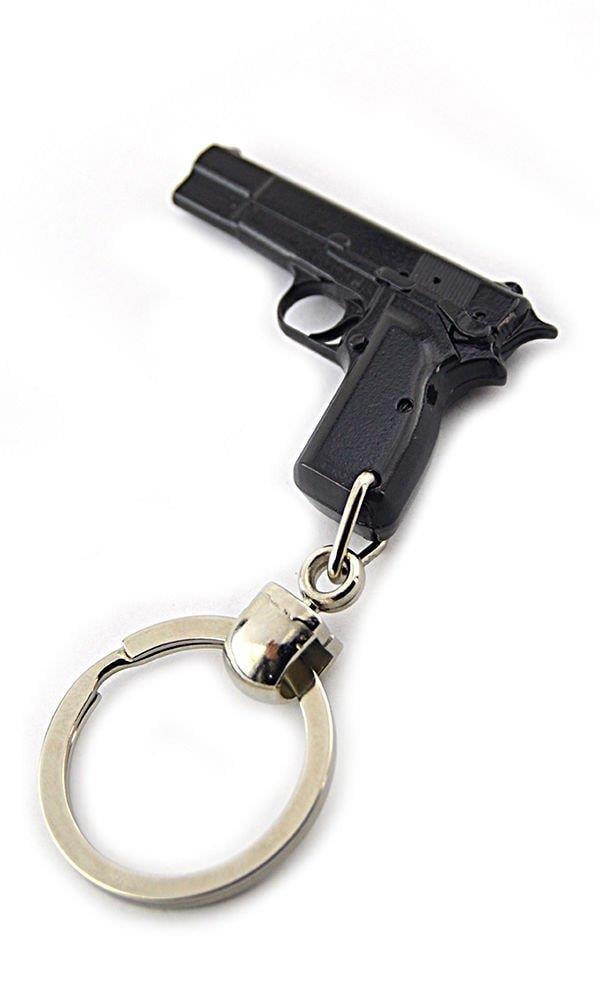 METAL ANAHTARLIKJOAK TABANCA METAL ANAHTARLIK SİYAH RENK