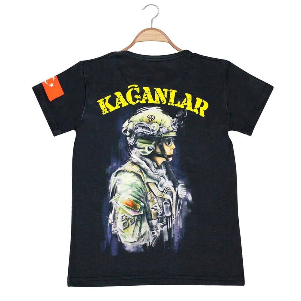 OPERASYON FORMA Unisex JÖAK Kağanlar Forma - Siyah