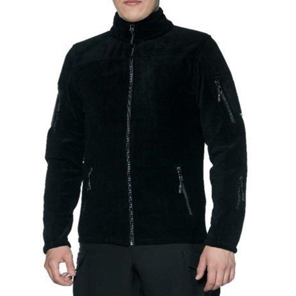 POLAR HIRKAJÖAK Tactical Askeri Haki Polar Hırka - Siyah