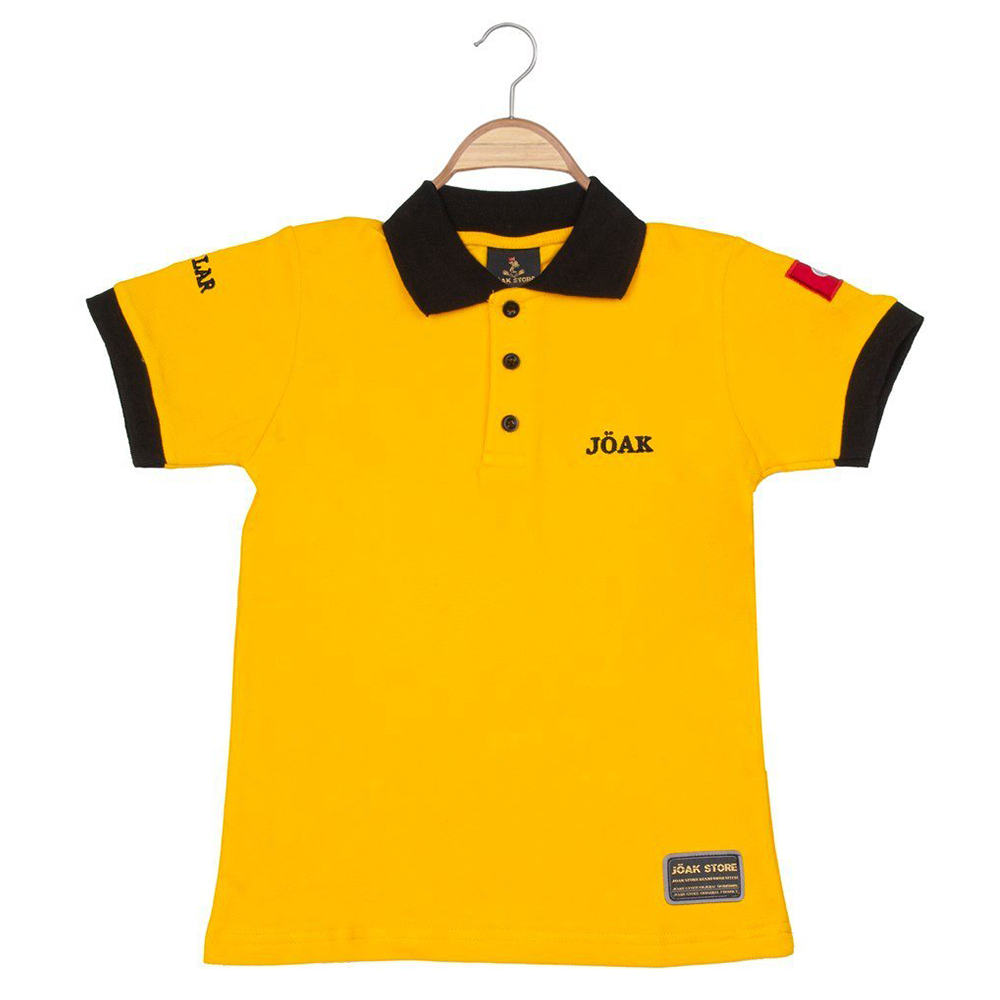 POLO TSHİRTÇocuk JÖAK Polo Tshirt -Sarı