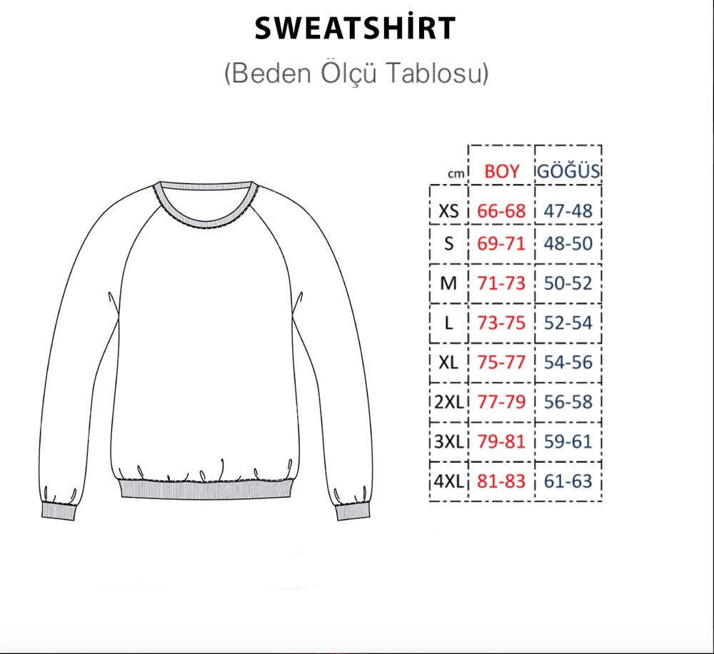 SWEATSHİRT Unisex Keskin Nişancı Baskılı Sweatshirt