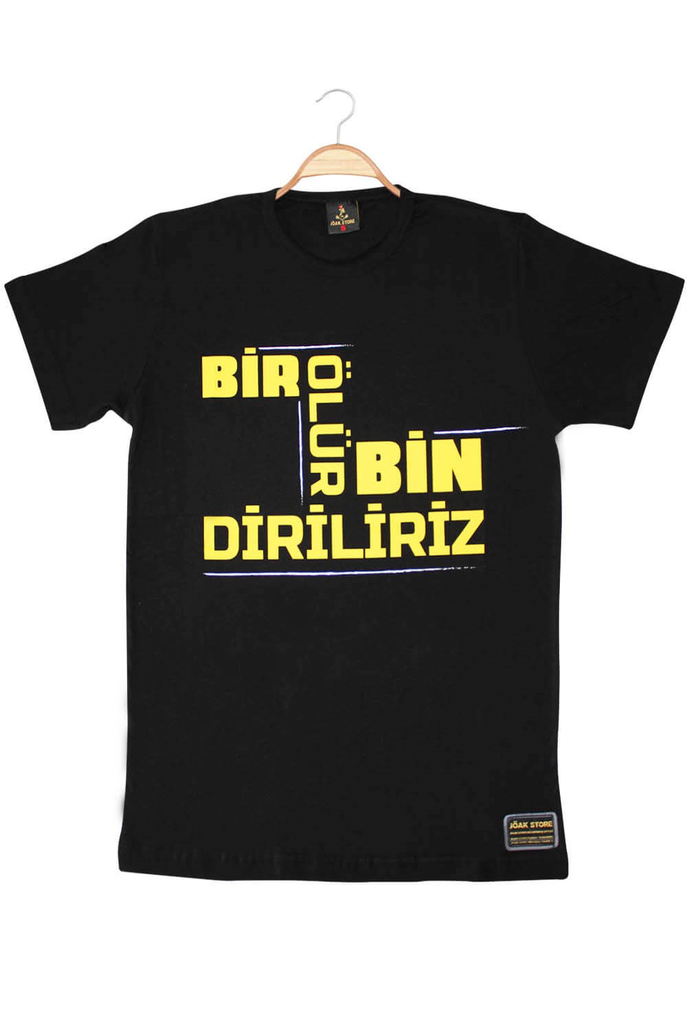 T-SHIRT Unisex Jöh Bir Ölür Bin Diriliriz Tshirt