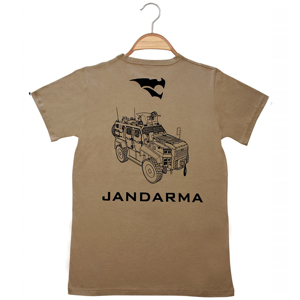 T-SHIRT Unisex JÖH Ejder Yalçın Tshirt - Camel