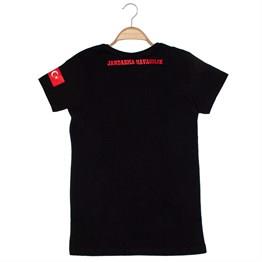 T-SHIRTJandarma Havacılık-Geride Kimseyi Bırakmadık Unisex Siyah Tshirt