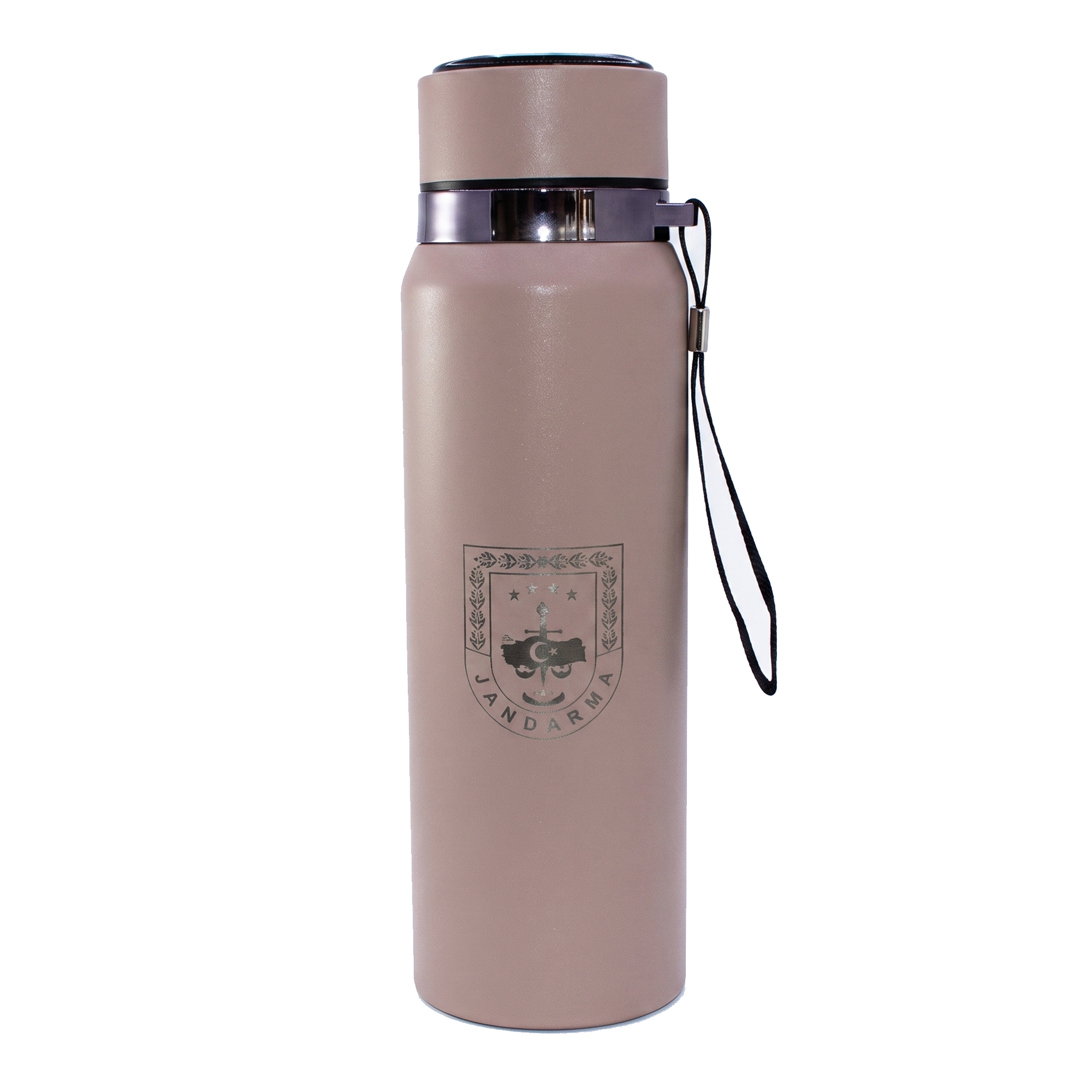 TERMOSJANDARMA LOGOLU 1 LT TERMOS MATARA - PEMBE 