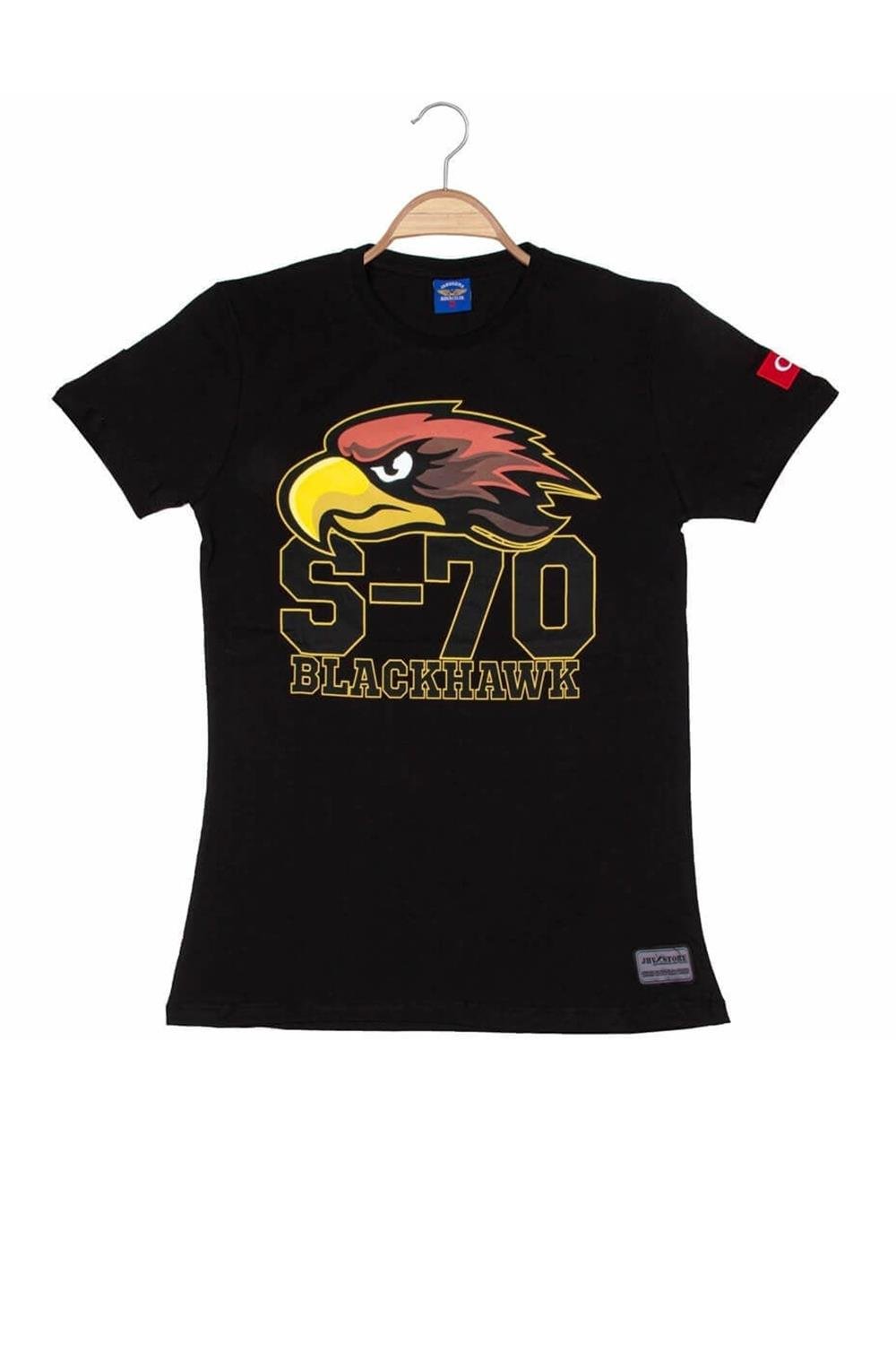 TSHİRTJHV S-70 BLACKHAWK ÇOCUK T-SHİRT SİYAH