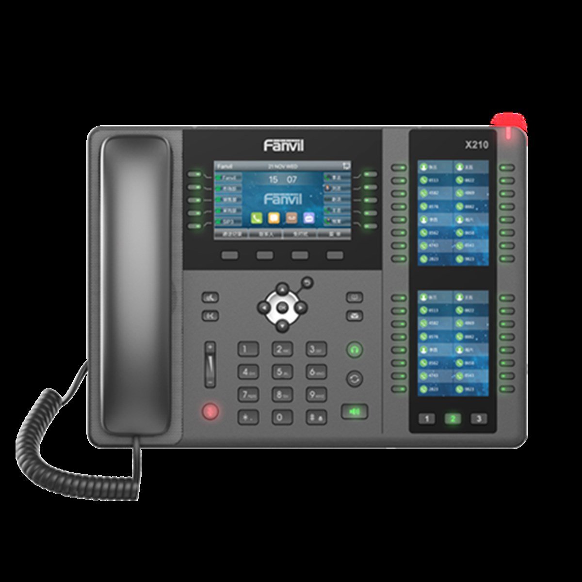 FANVİL X210 POE RENKLİ EKRAN IP TELEFON