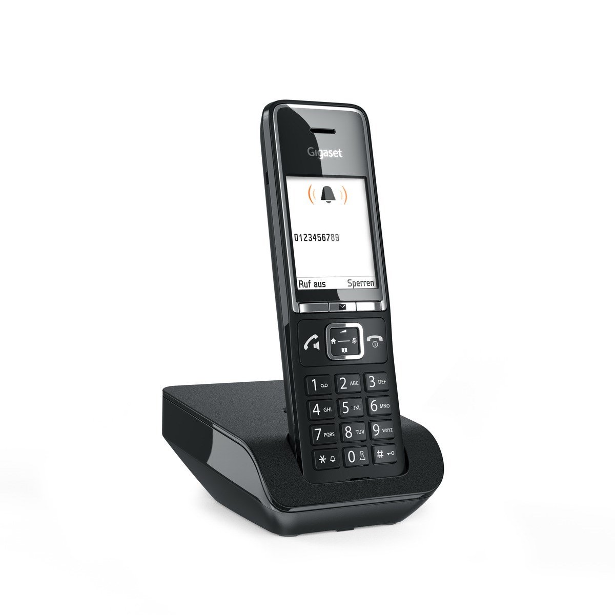 GIGASET COMFORT 550  DECT TELEFON (SİYAH)