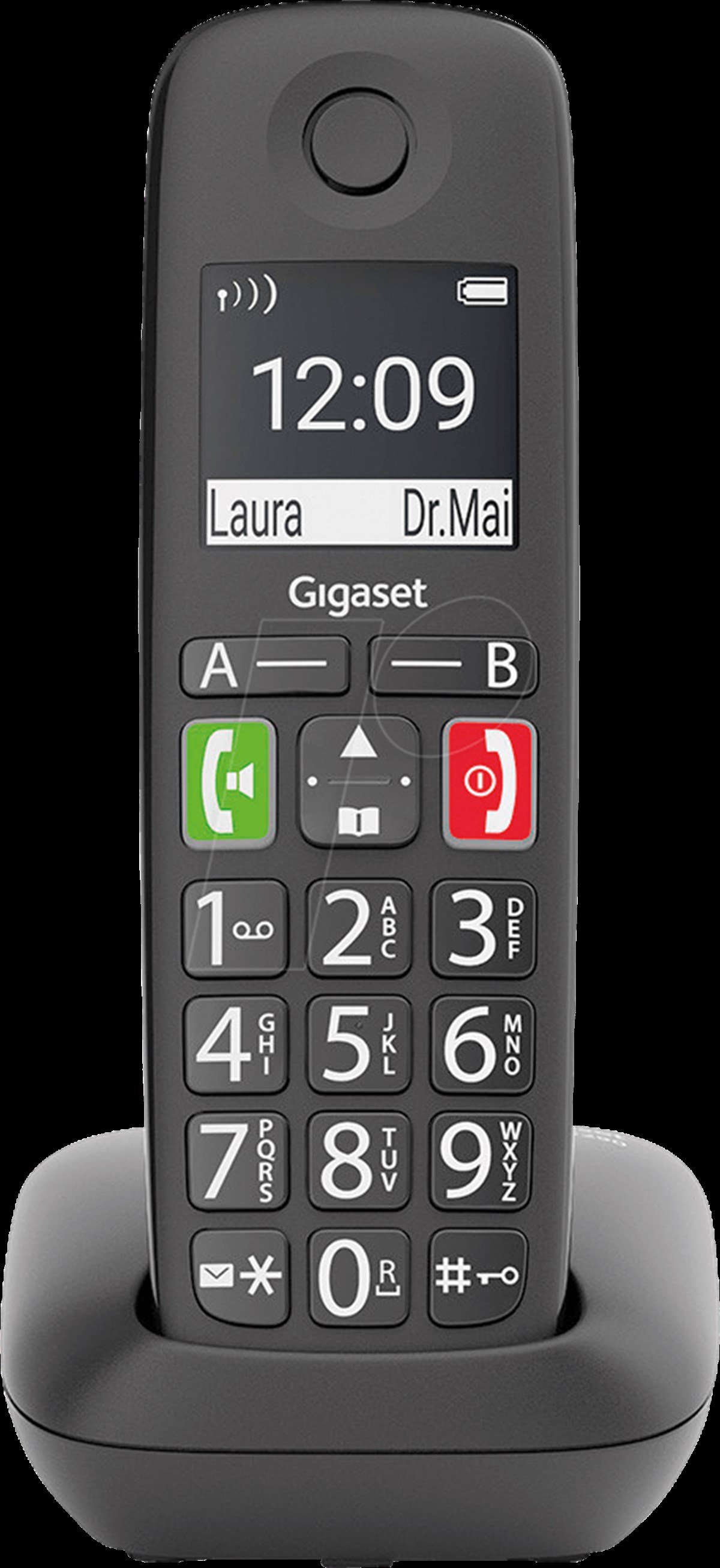 GIGASET E290 DECT TELEFON (SİYAH)