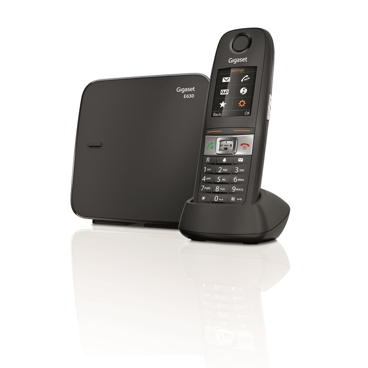 GIGASET E630  DECT TELEFON  (SİYAH)