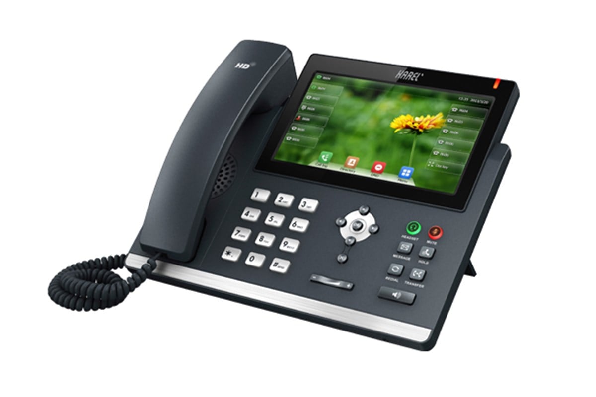 IP138 GİGABİT DOKUNMATİK EKRAN IP TELEFON 