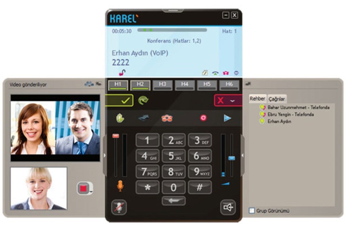 YT500 SERİSİ YAZILIM TABANLI TELEFON