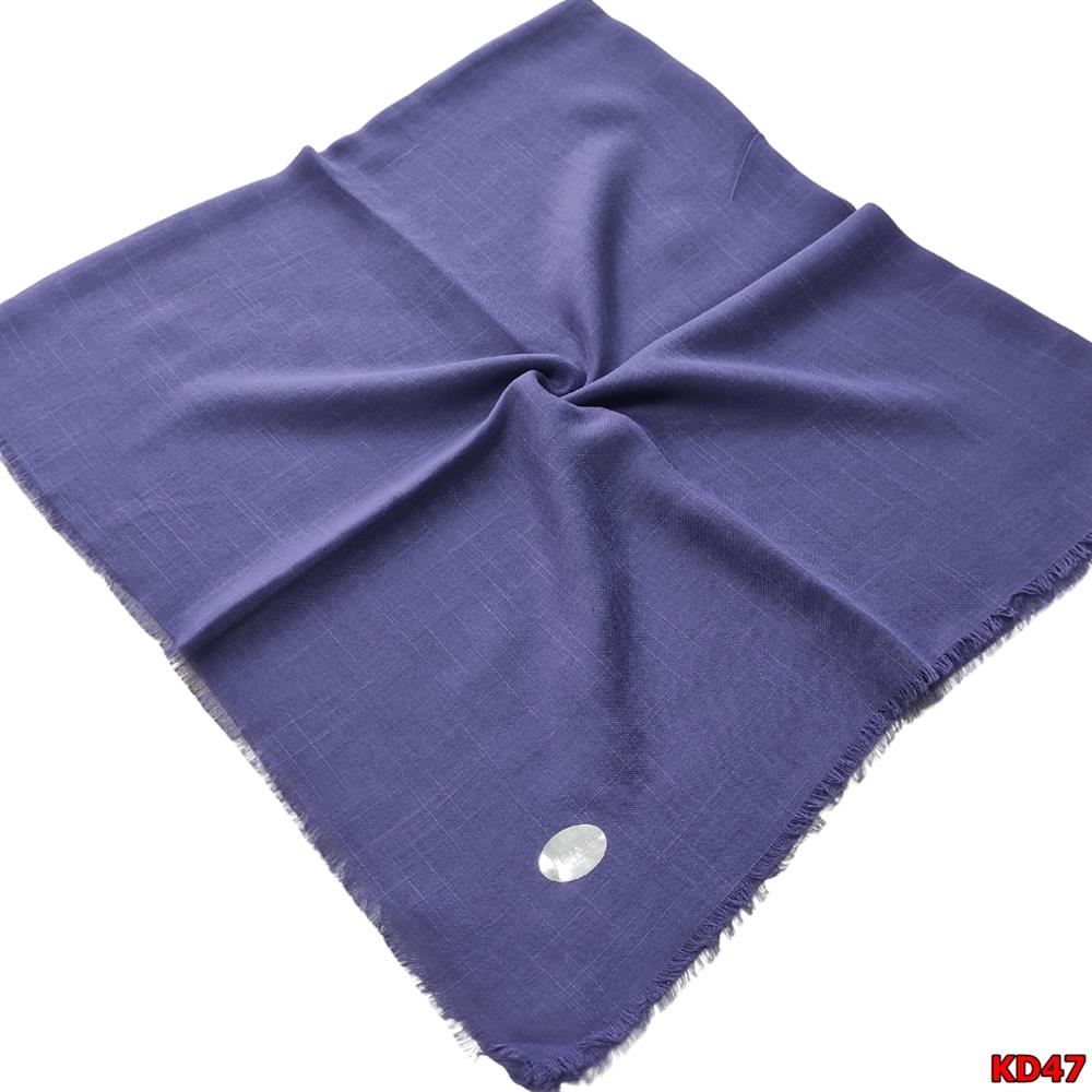  Kampanyalı Düz Renk Flamlı Eşarp(KD47)