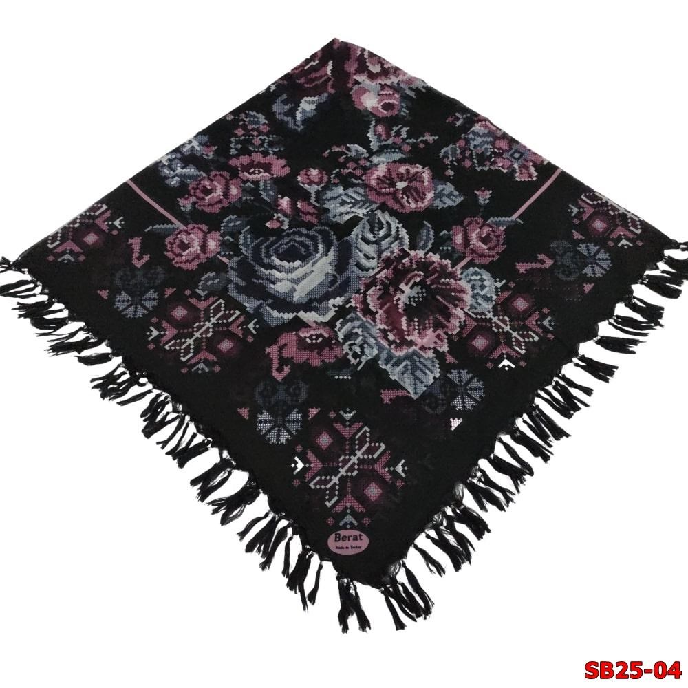 Berat Boncuklu Cotton Eşarp(sb25-04)