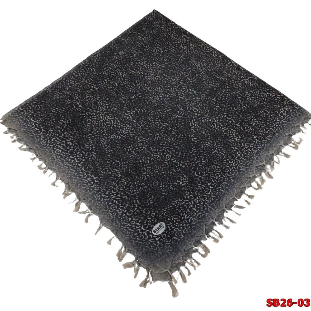 Berat Boncuklu Cotton Eşarp(sb26-03)