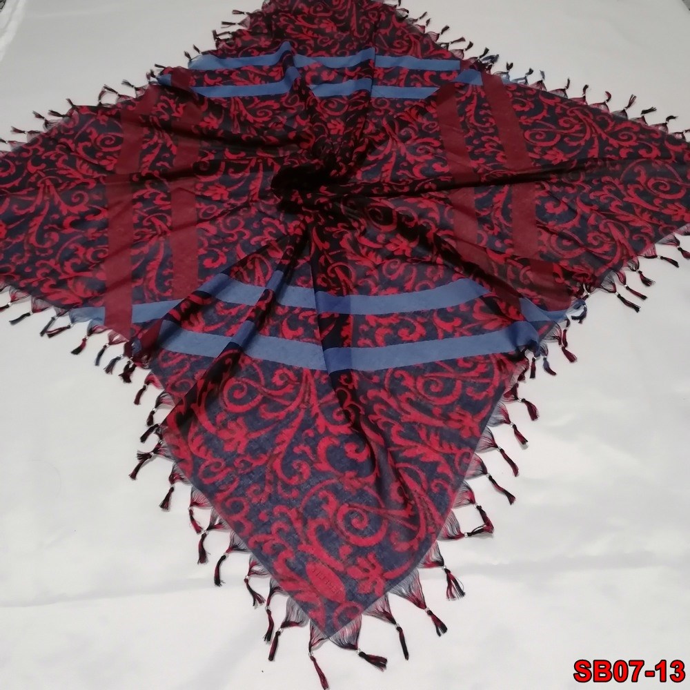 Bluelife Boncuklu Cotton Eşarp(sb07-13)