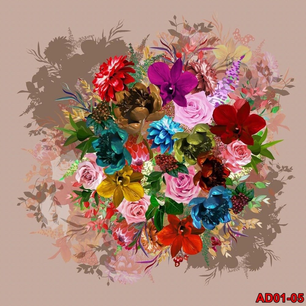 Dijital Baskı Oyalık Yazma(ad01-05)