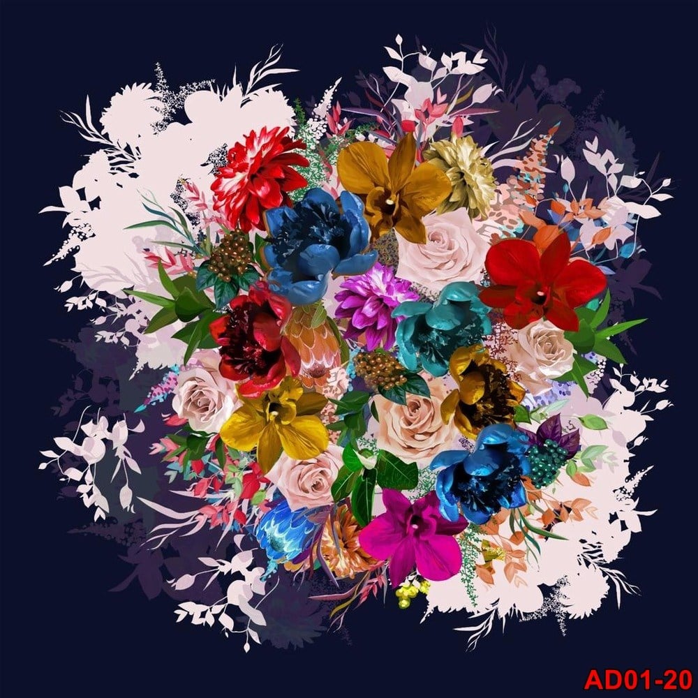Dijital Baskı Oyalık Yazma(ad01-20)