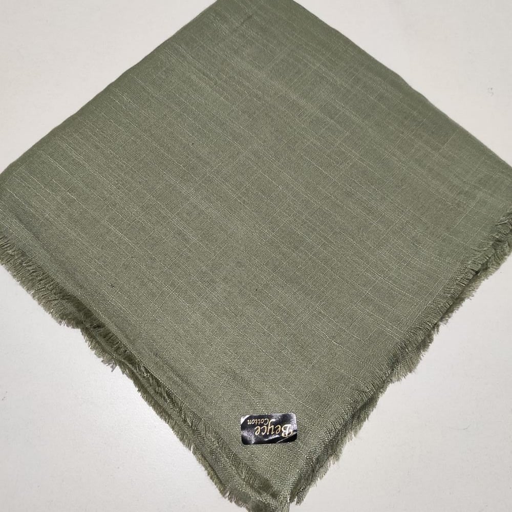 Düz Renk Flamlı Eşarp(gd-01)