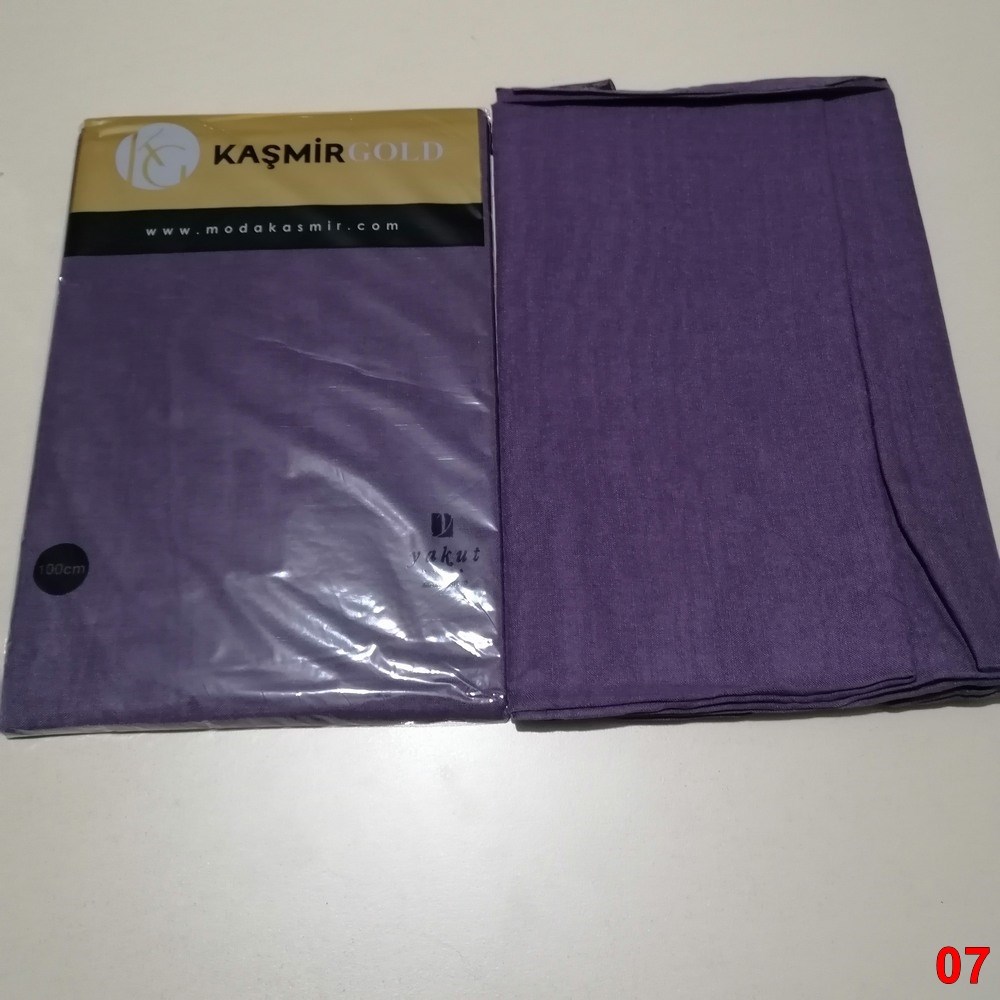 Düz Renk Kaşmir Oyalık Yazma(ksd07)