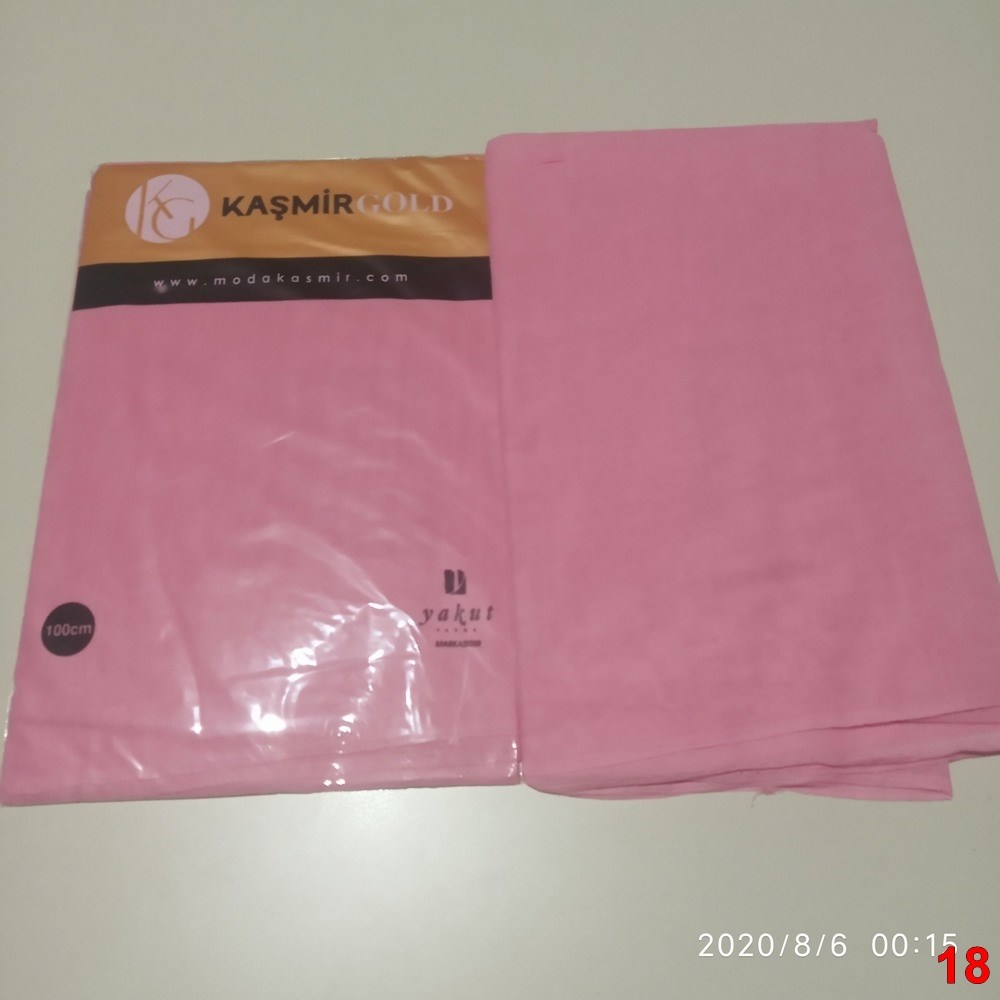 Düz Renk Kaşmir Oyalık Yazma(ksd18)