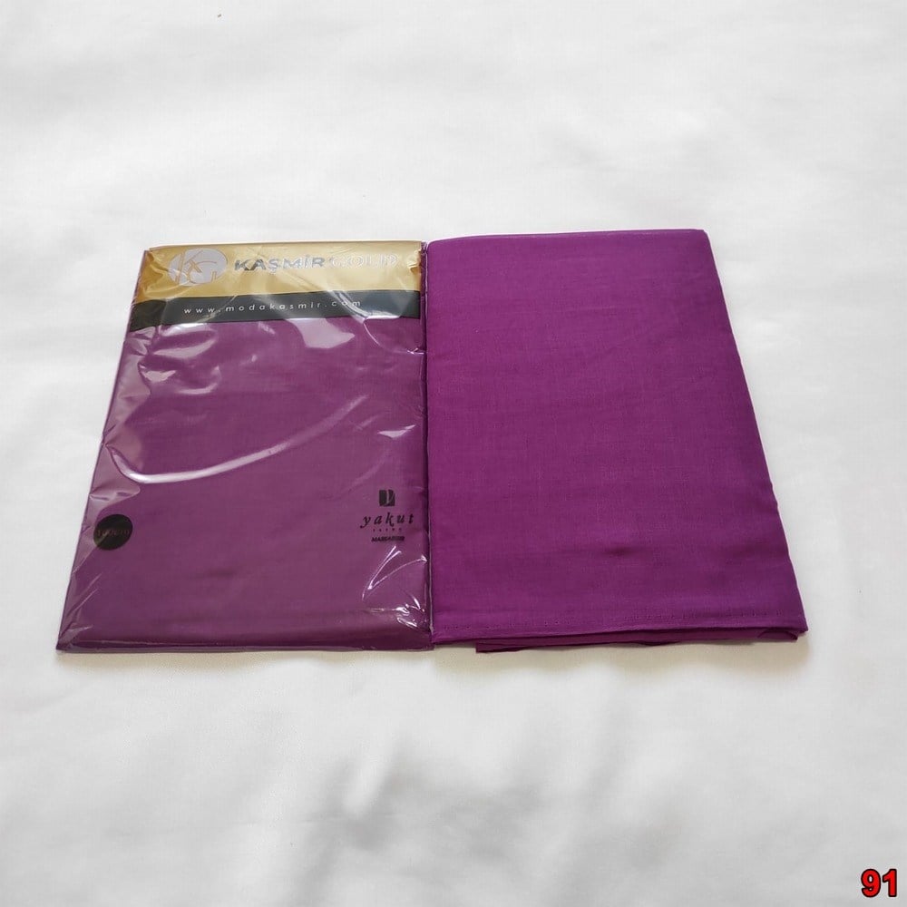 Düz Renk Kaşmir Oyalık Yazma(ksd91)