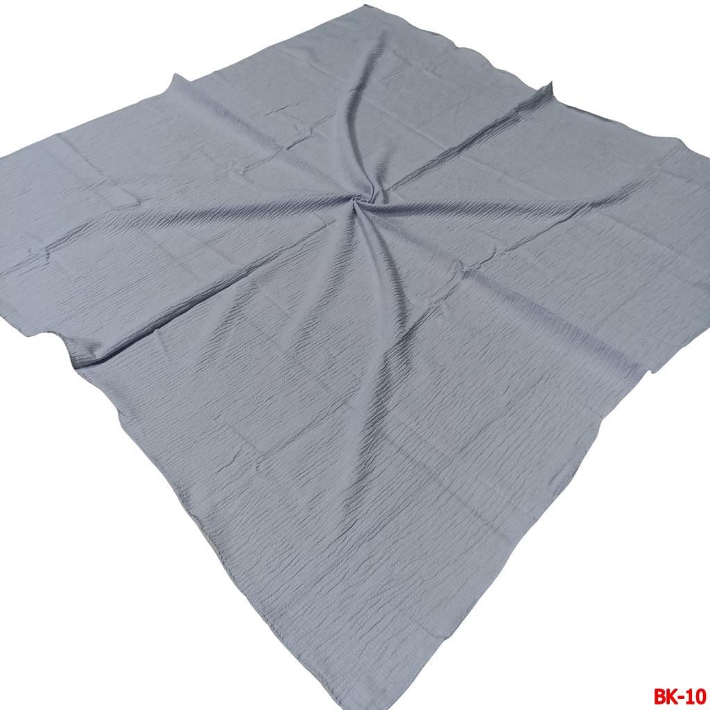 Düz Renk Mio Caz Eşarp(BK-10)