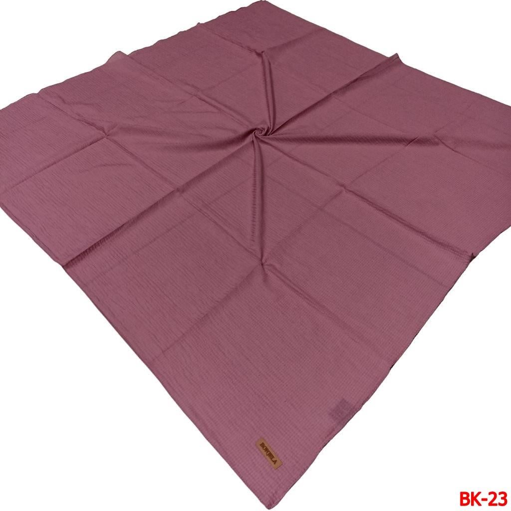 Düz Renk Mio Caz Eşarp(BK-23)