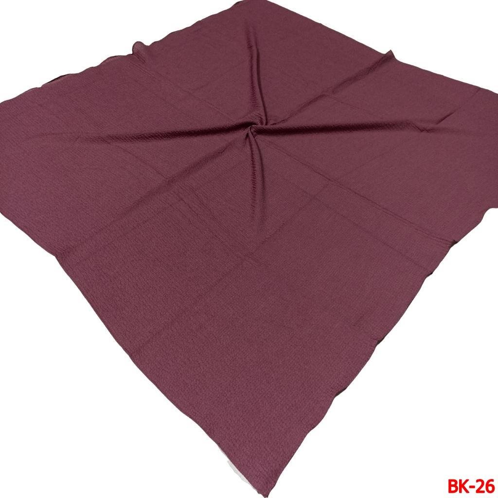 Düz Renk Mio Caz Eşarp(BK-26)