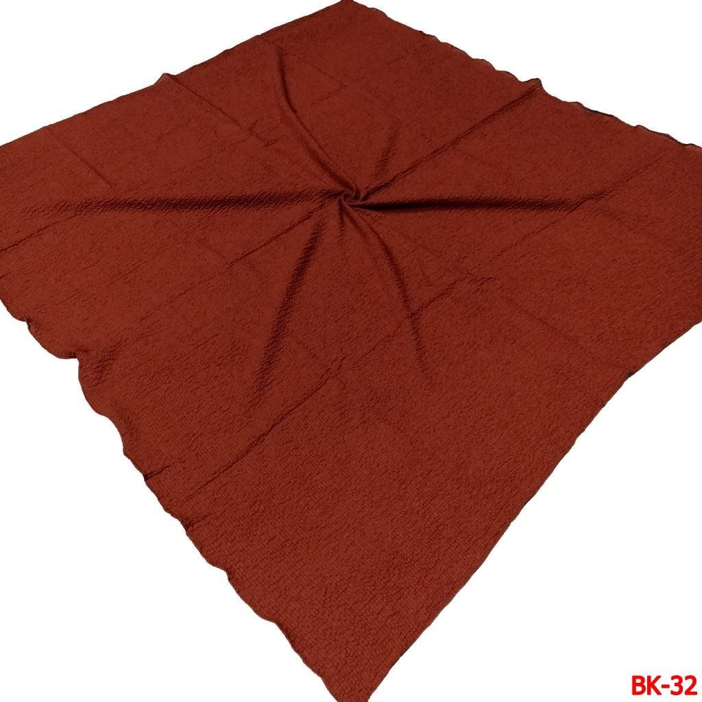 Düz Renk Mio Caz Eşarp(BK-32)