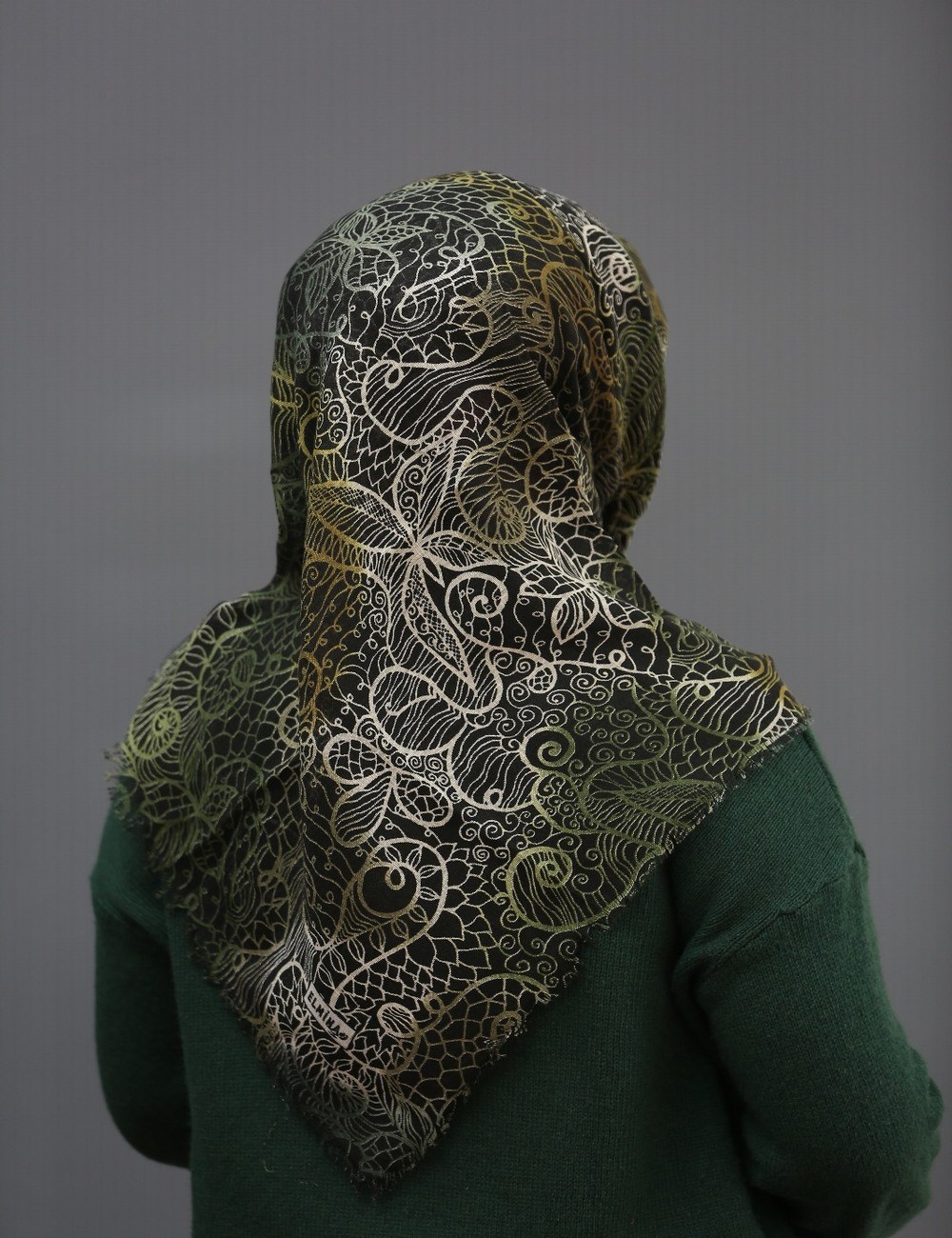 Elmina Flamlı Coton Eşarp(19-14)