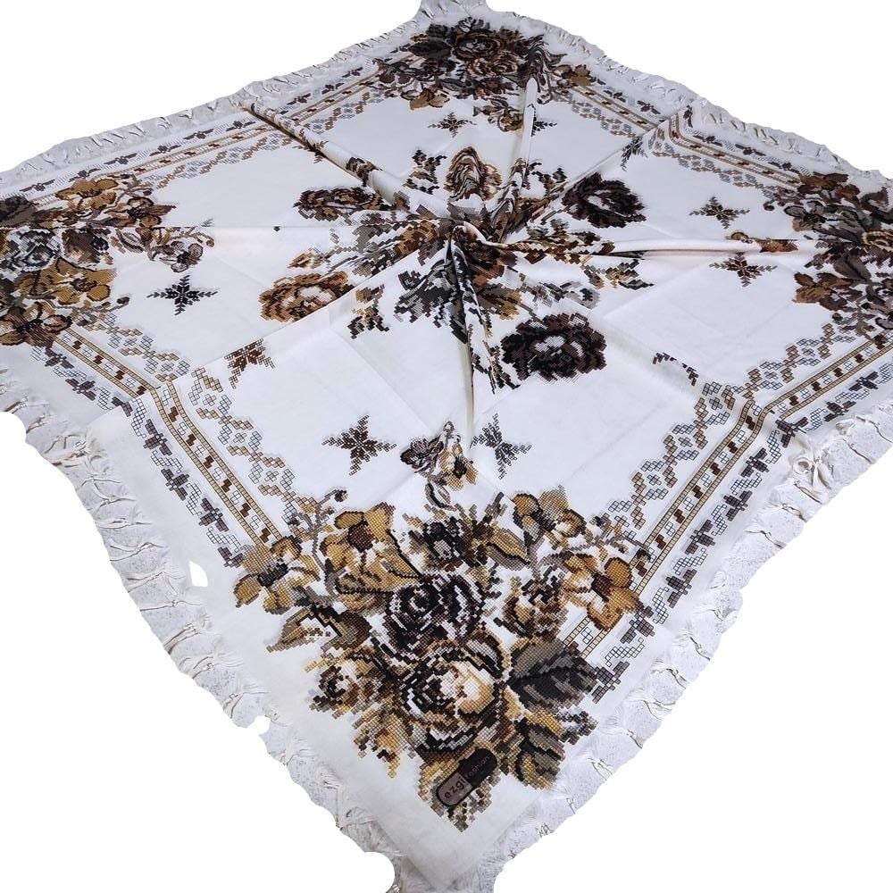 Ezgi Fashion Boncuklu Cotton Eşarp(sb29-05)