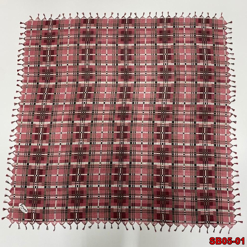 Firuze Boncuklu Cotton Eşarp(sb05-01)