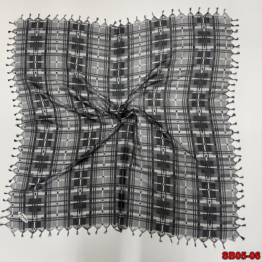 Firuze Boncuklu Cotton Eşarp(sb05-06)