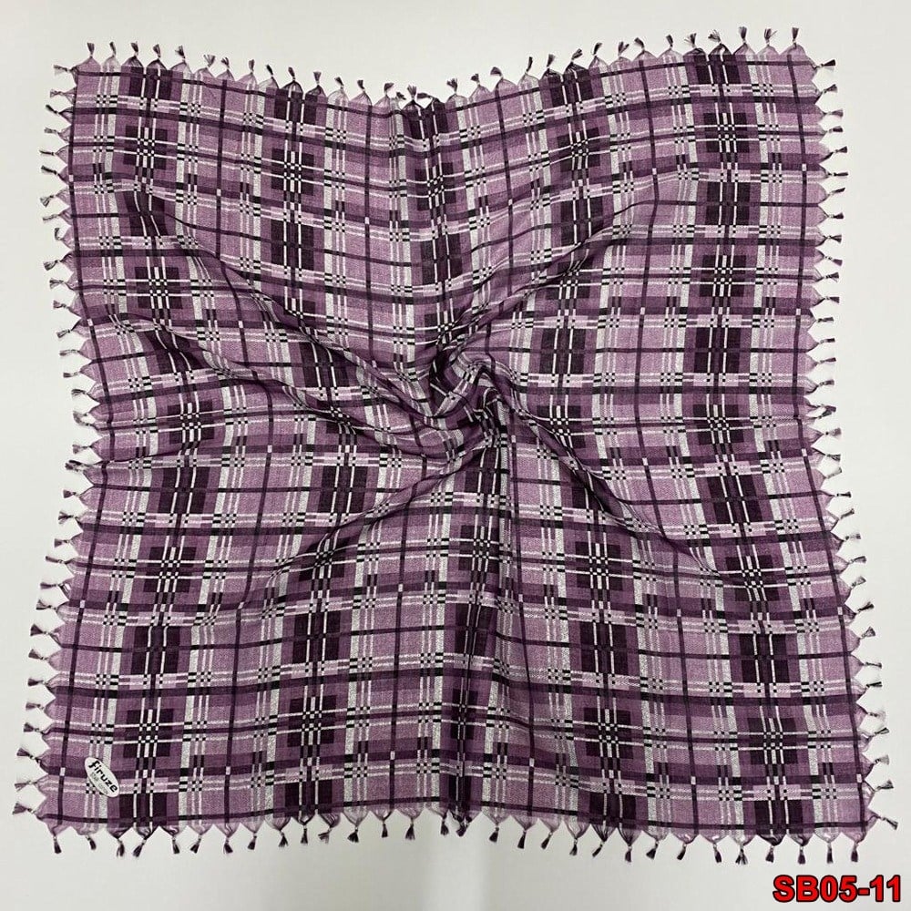 Firuze Boncuklu Cotton Eşarp(sb05-11)