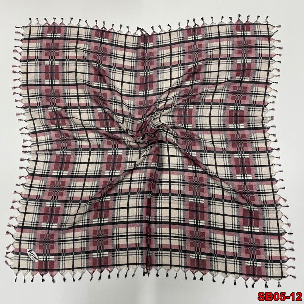 Firuze Boncuklu Cotton Eşarp(sb05-12)