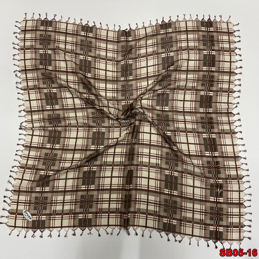 Firuze Boncuklu Cotton Eşarp(sb05-16)