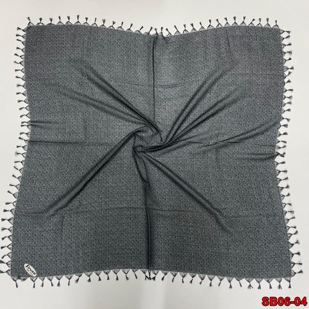 Firuze Boncuklu Cotton Eşarp(sb06-04)