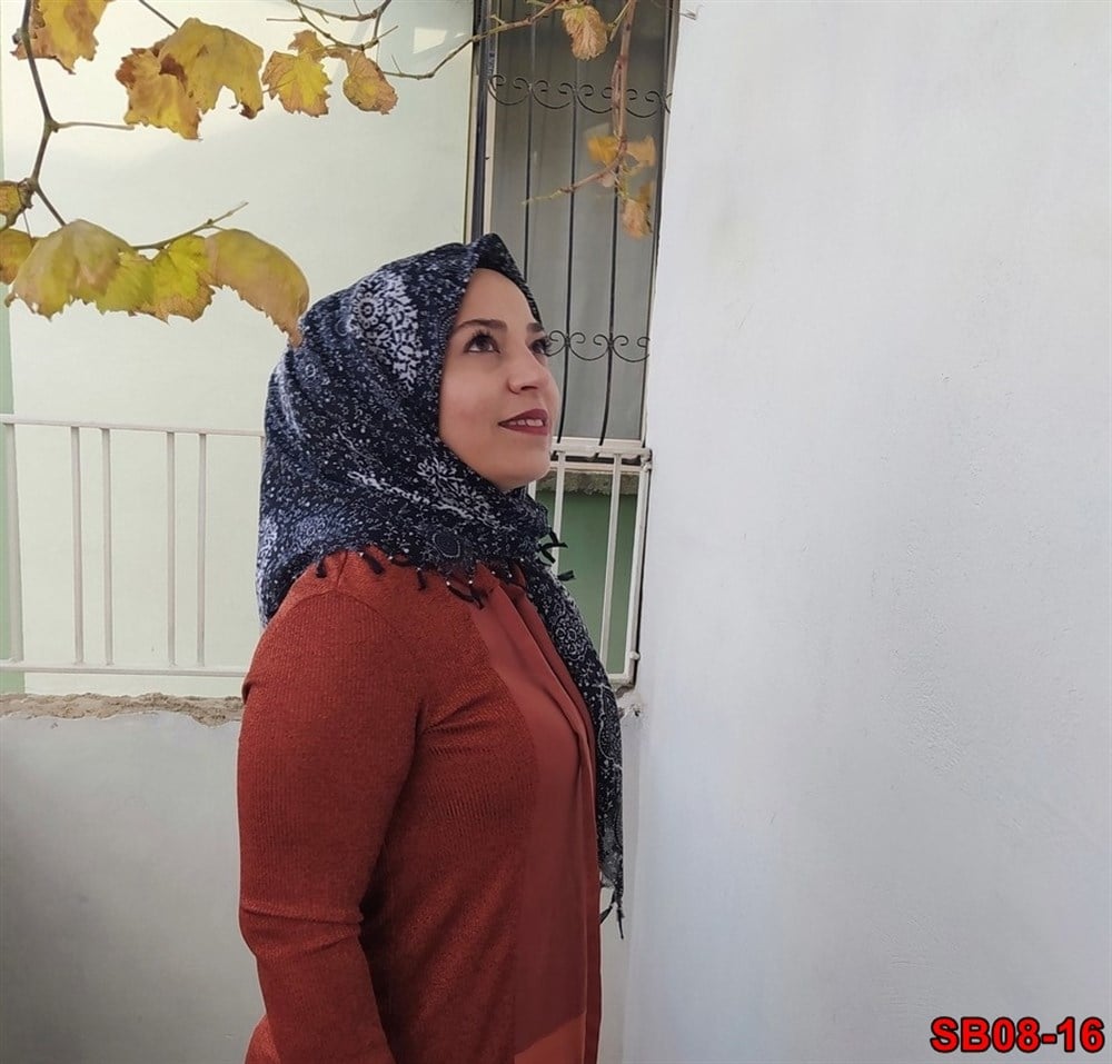 Firuze Boncuklu Cotton Eşarp(sb08-16)
