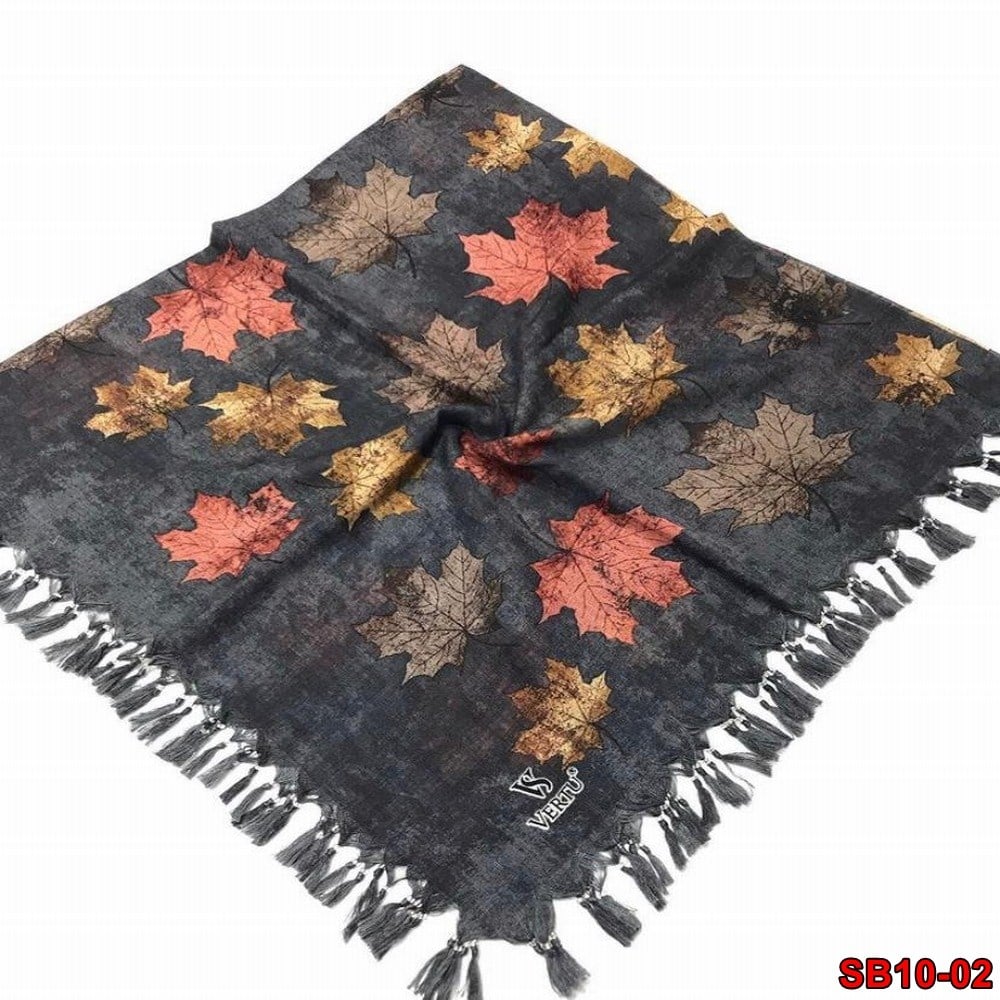 Firuze Boncuklu Cotton Eşarp(sb10-02)