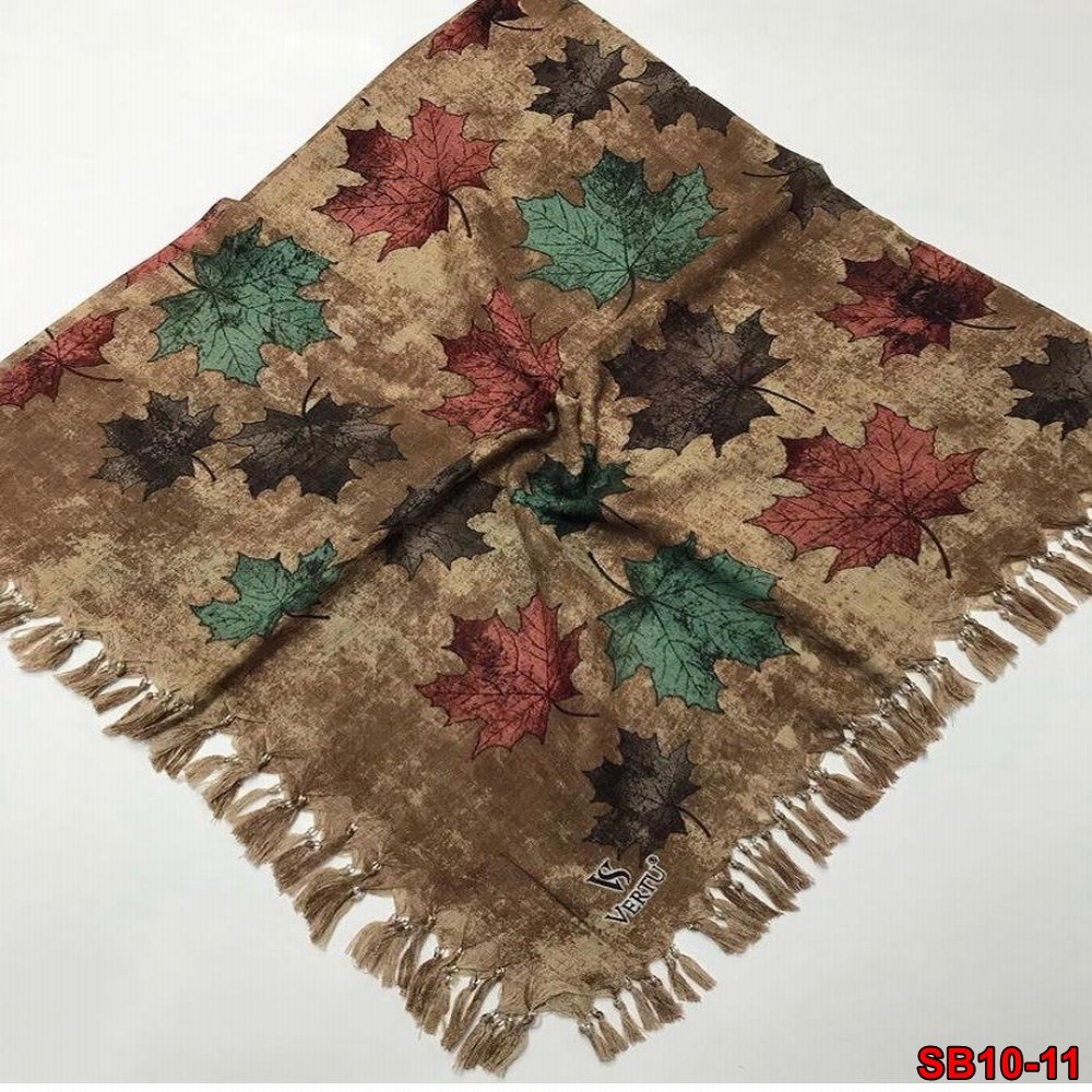Firuze Boncuklu Cotton Eşarp(sb10-11)