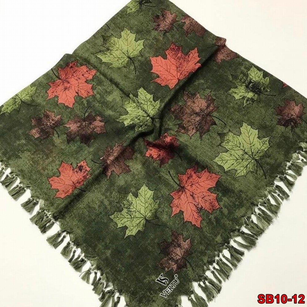 Firuze Boncuklu Cotton Eşarp(sb10-12)