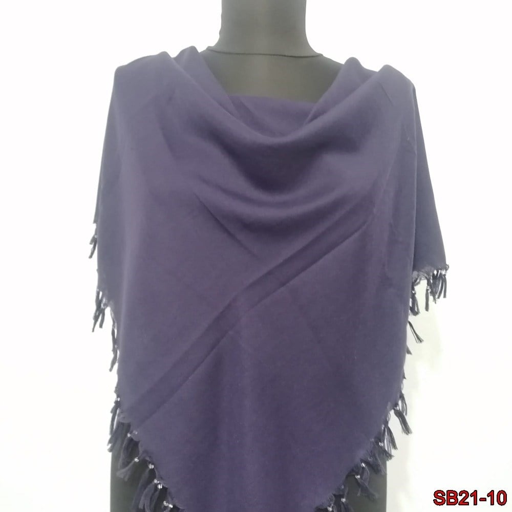 Firuze Boncuklu Cotton Eşarp(sb21-10)