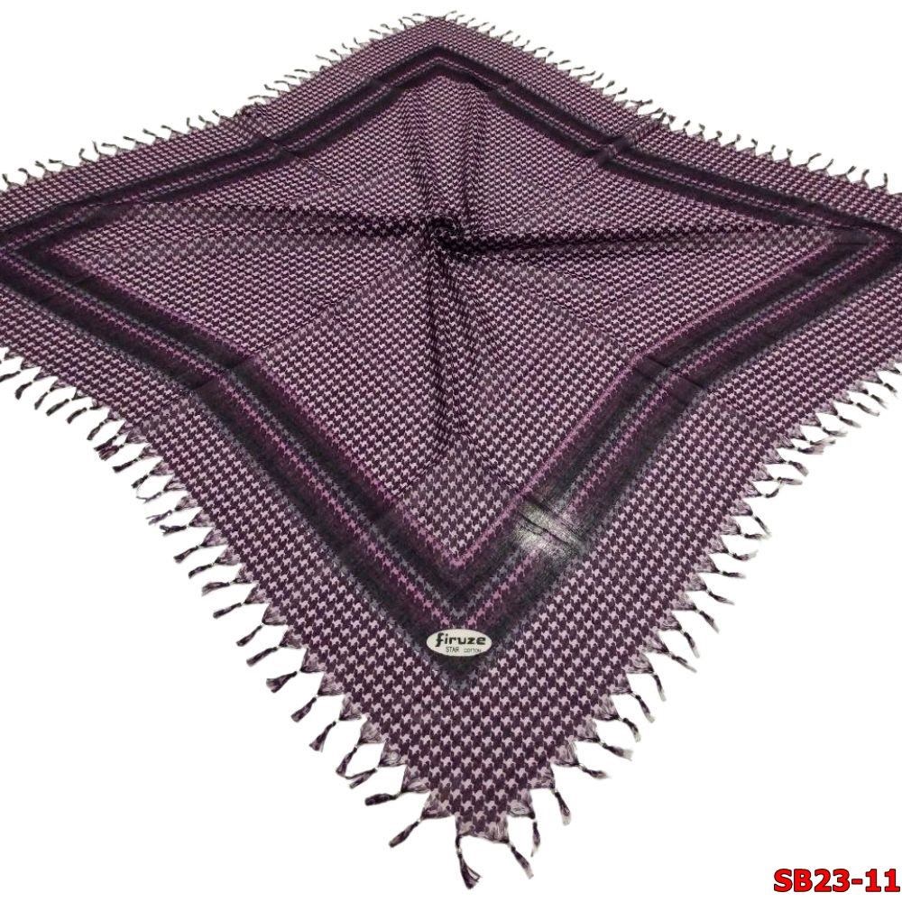 Firuze Boncuklu Cotton Eşarp(sb23-11)