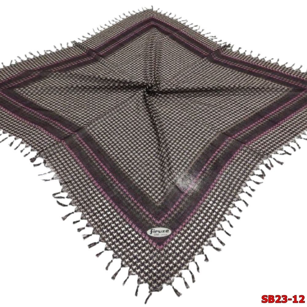 Firuze Boncuklu Cotton Eşarp(sb23-12)
