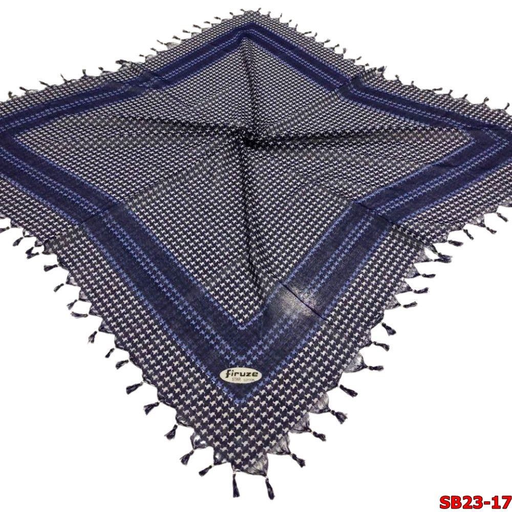 Firuze Boncuklu Cotton Eşarp(sb23-17)