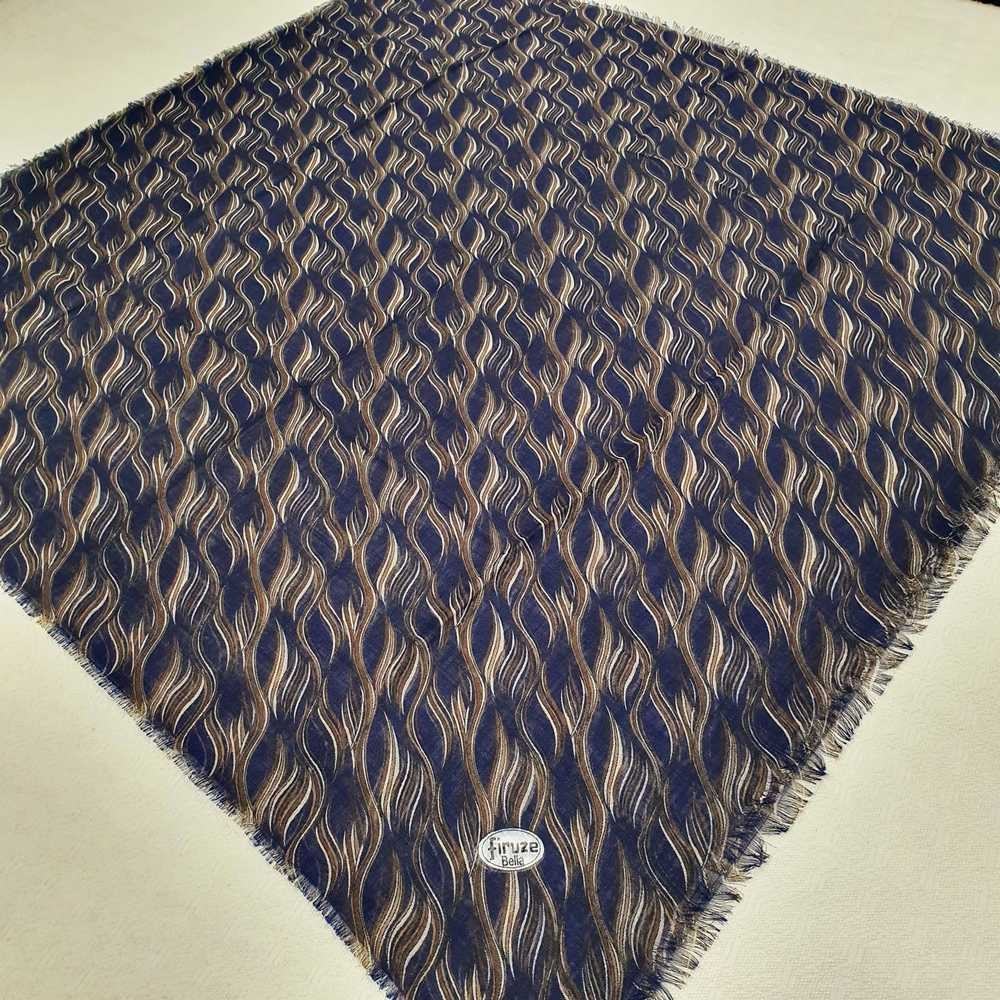 Firuze Flamlı Cotton Eşarp (frz06-05)