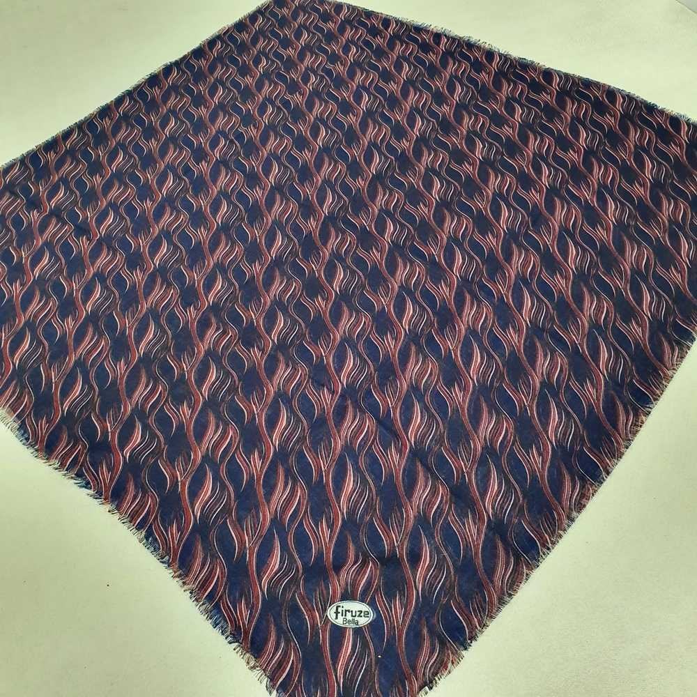 Firuze Flamlı Cotton Eşarp (frz06-13)